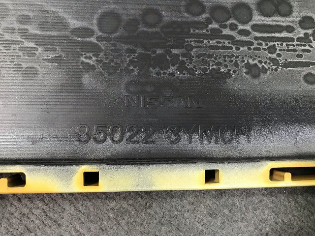 ジューク F15/NF15/YF15 純正 後期 リアバンパー 85022 3YM0H サンライトイエロー カラーNo.EAV 日産(114617)