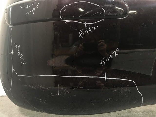 マーチ K13/NK13 純正 前期 リアバンパー 85022 1HJ0H ナイトベールパープル カラーNo.GAB 日産(114664)