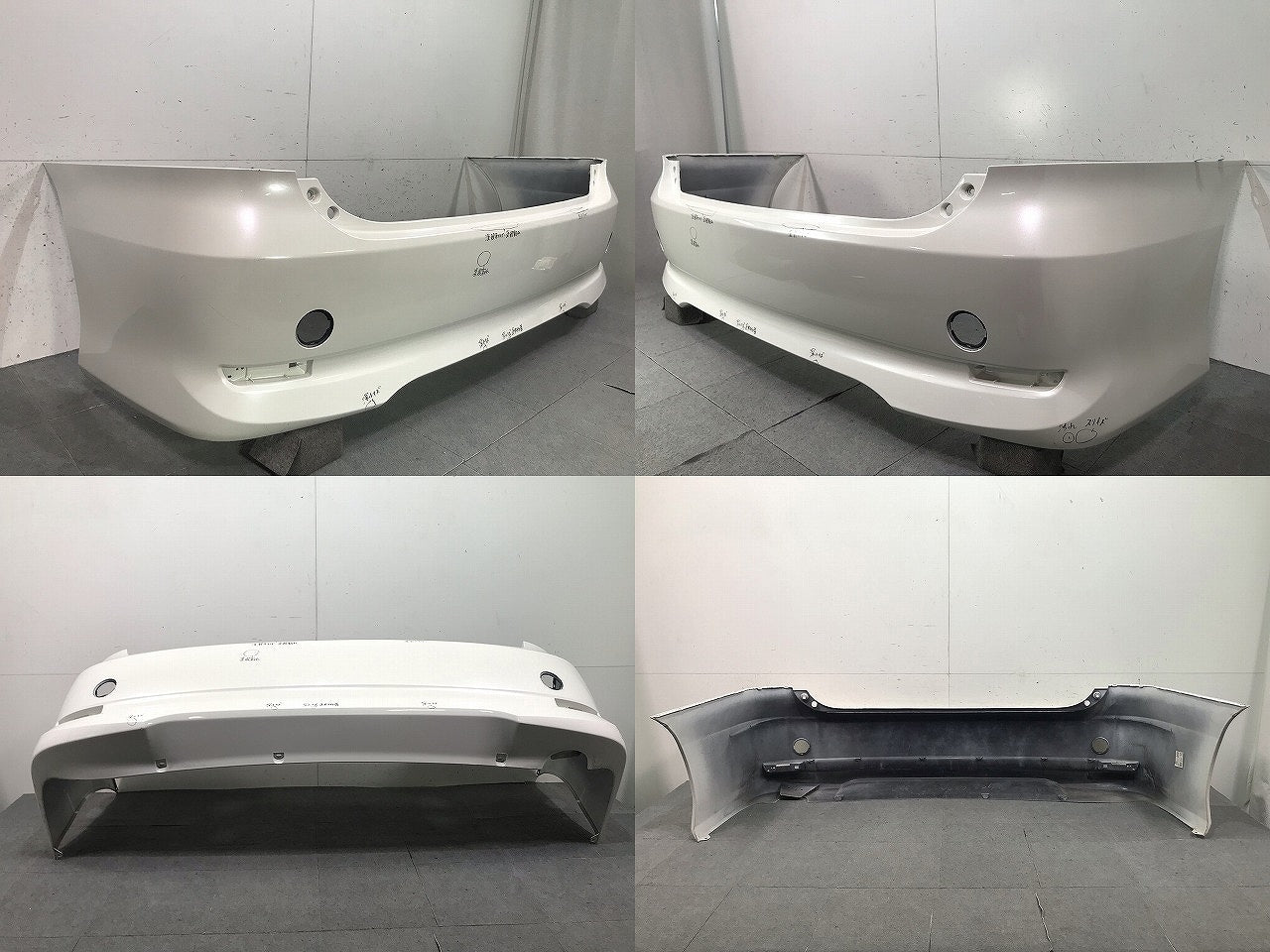エスティマ/アエラス ACR50W/ACR55W/GSR50W/GSR55W/AHR20W 純正 リアバンパー 52159-28560 ホワイトパールクリスタルシャイン(114720)