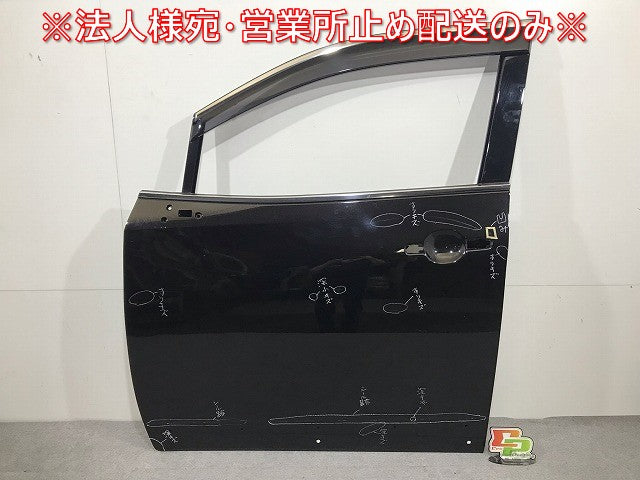エルグランド ハイウェイスター H/S E52/PE52/PNE52/TE52/TNE52 純正 左フロントドア バイザー付 ブラック 日産(114757)