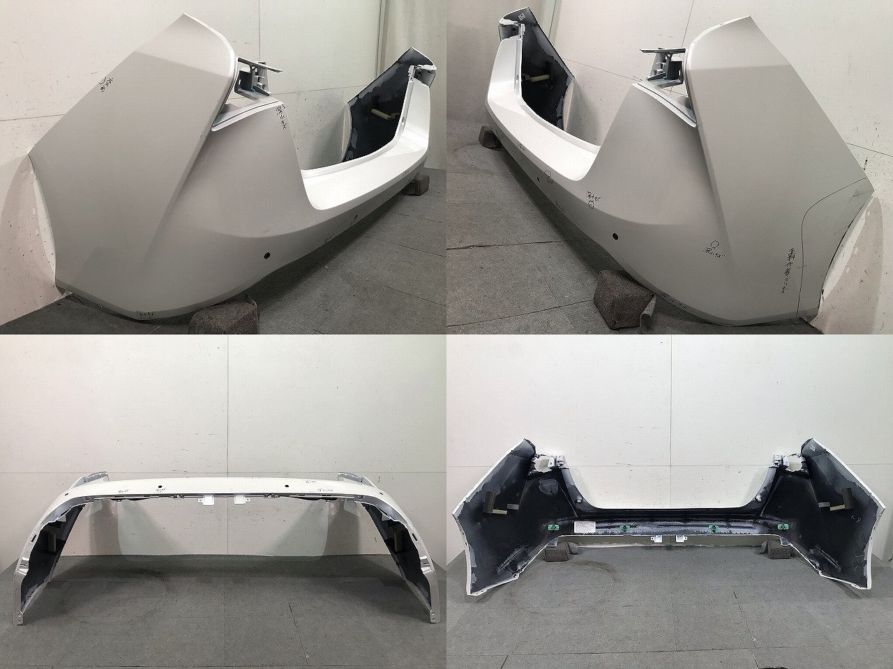 プリウス ZVW50/ZVW51/ZVW55 純正 後期 リアバンパー プラチナホワイトパールマイカ カラーNo.089 トヨタ(114771)