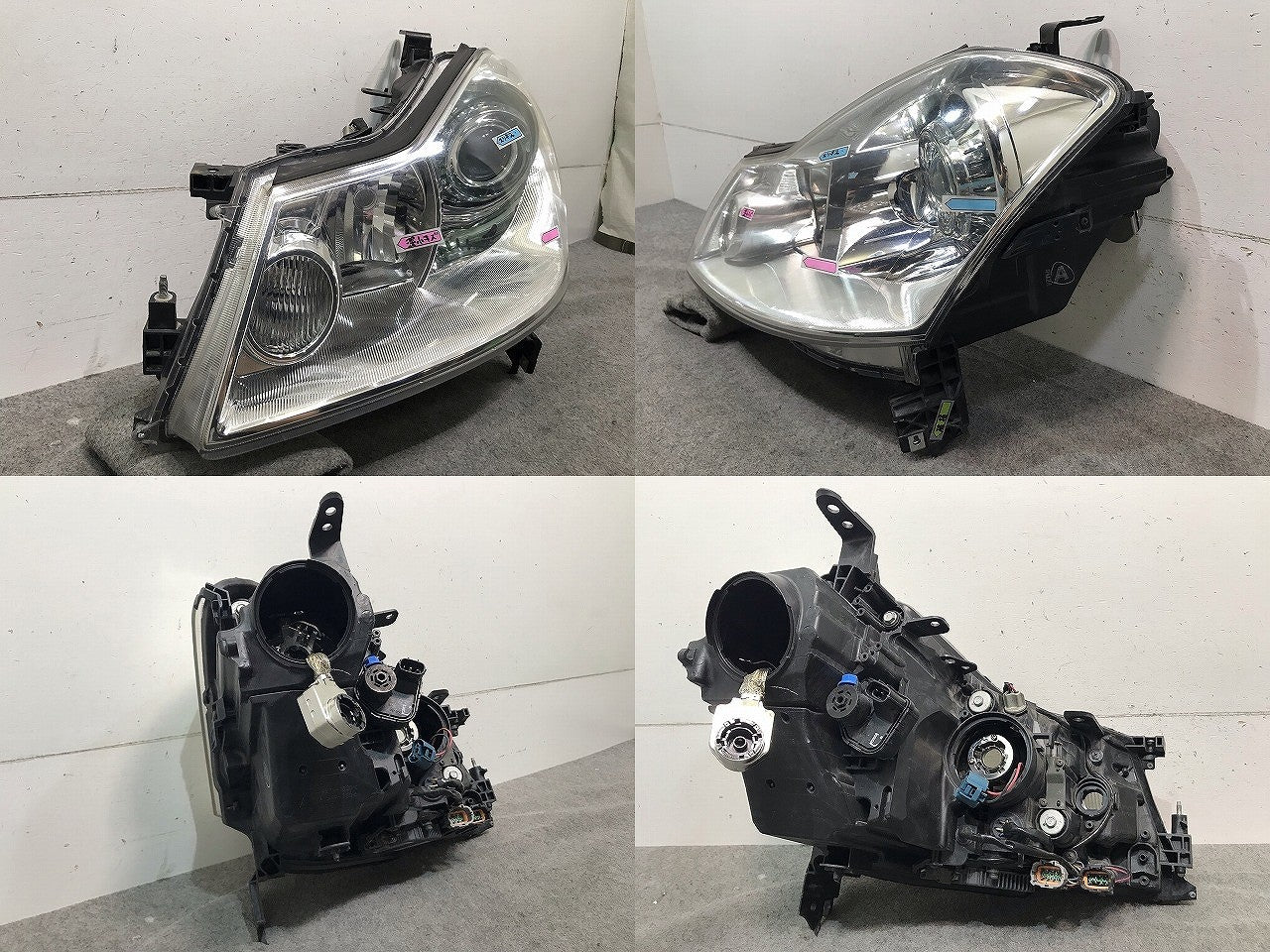 フーガ 50系/Y50/GY50/PNY50/PY50 純正 前期 左ヘッドライト/キセノン HID バラスト レベライザー AFS付 刻印A STANLEY P3994(114780)