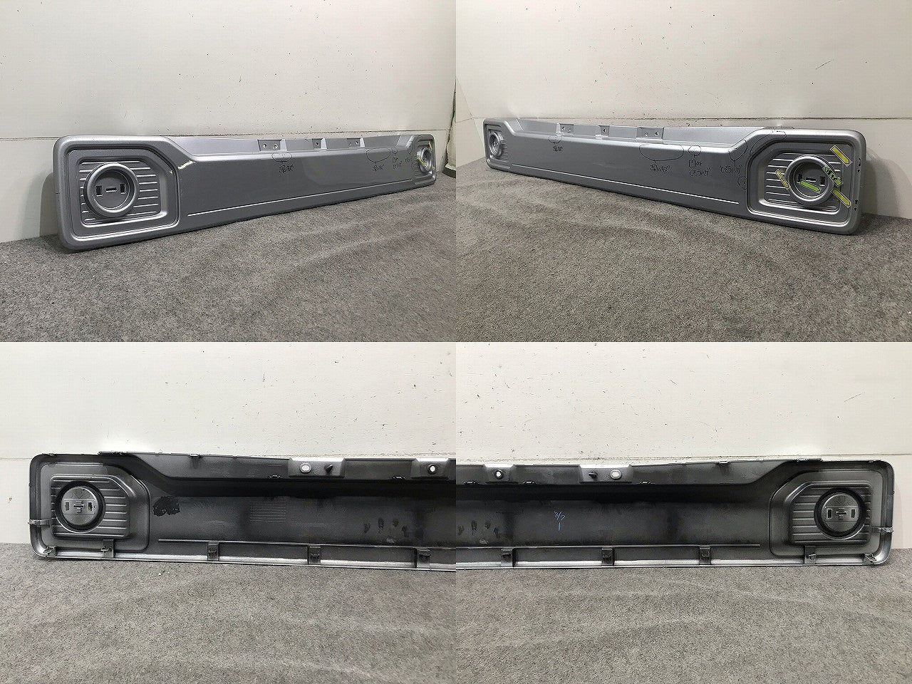 ウェイク/WAKE/ピクシスメガ LA700S/LA700S/LA700A/LA710A 純正 リアガーニッシュ 52751-B2050/60 シルバー ダイハツ(114824)