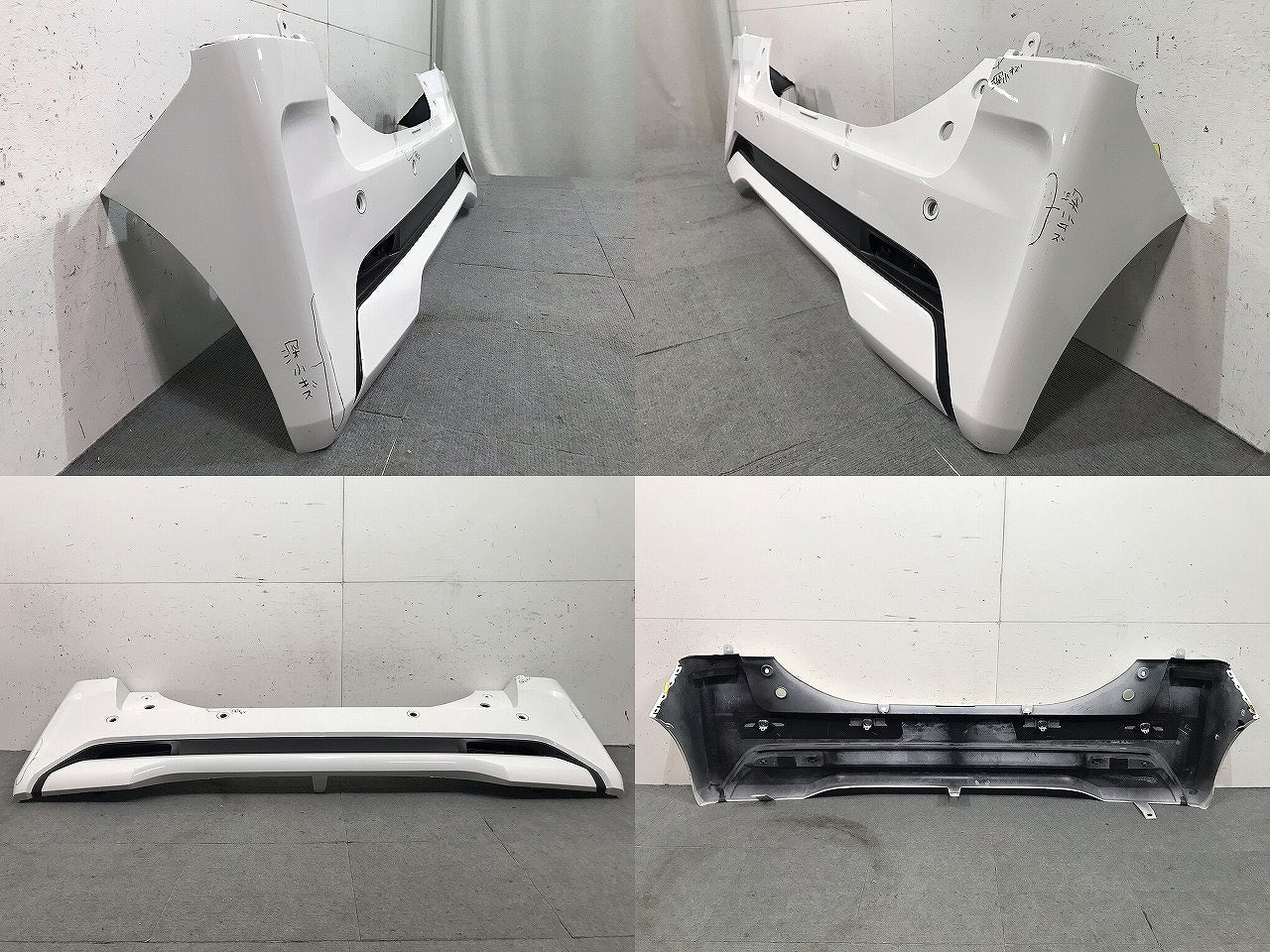 ルークス/ハイウェイスター B44A/B45A/B47A 純正 リアバンパー 85022 7NA-0 ホワイトパール カラーNo.QBB 日産(114825)