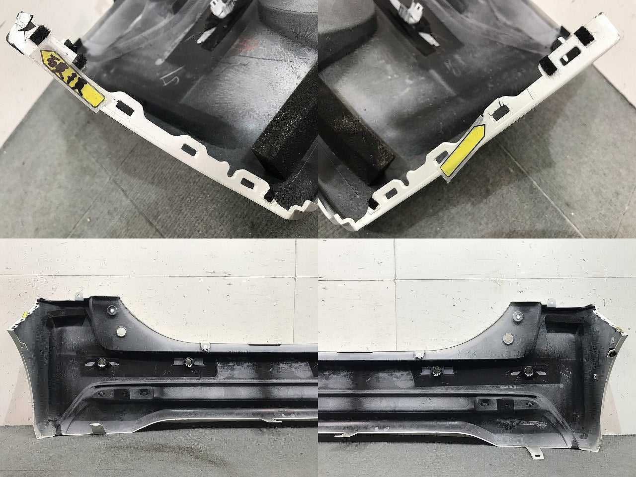 ルークス/ハイウェイスター B44A/B45A/B47A 純正 リアバンパー 85022 7NA-0 ホワイトパール カラーNo.QBB 日産(114825)