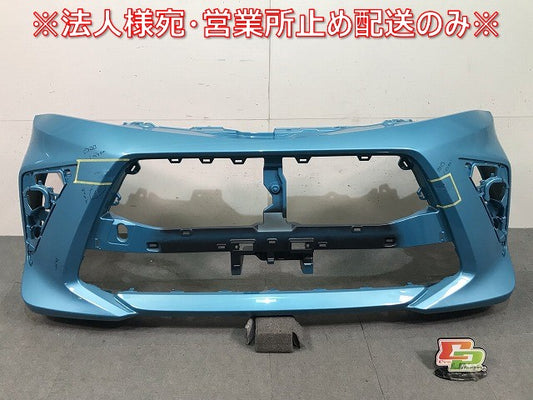 ルーミー/トール M900A/M910A/M900S/M910S 純正 後期 フロントバンパー 52119-B1440 ターコイズブルーマイカM カラーNo.B86(114944)