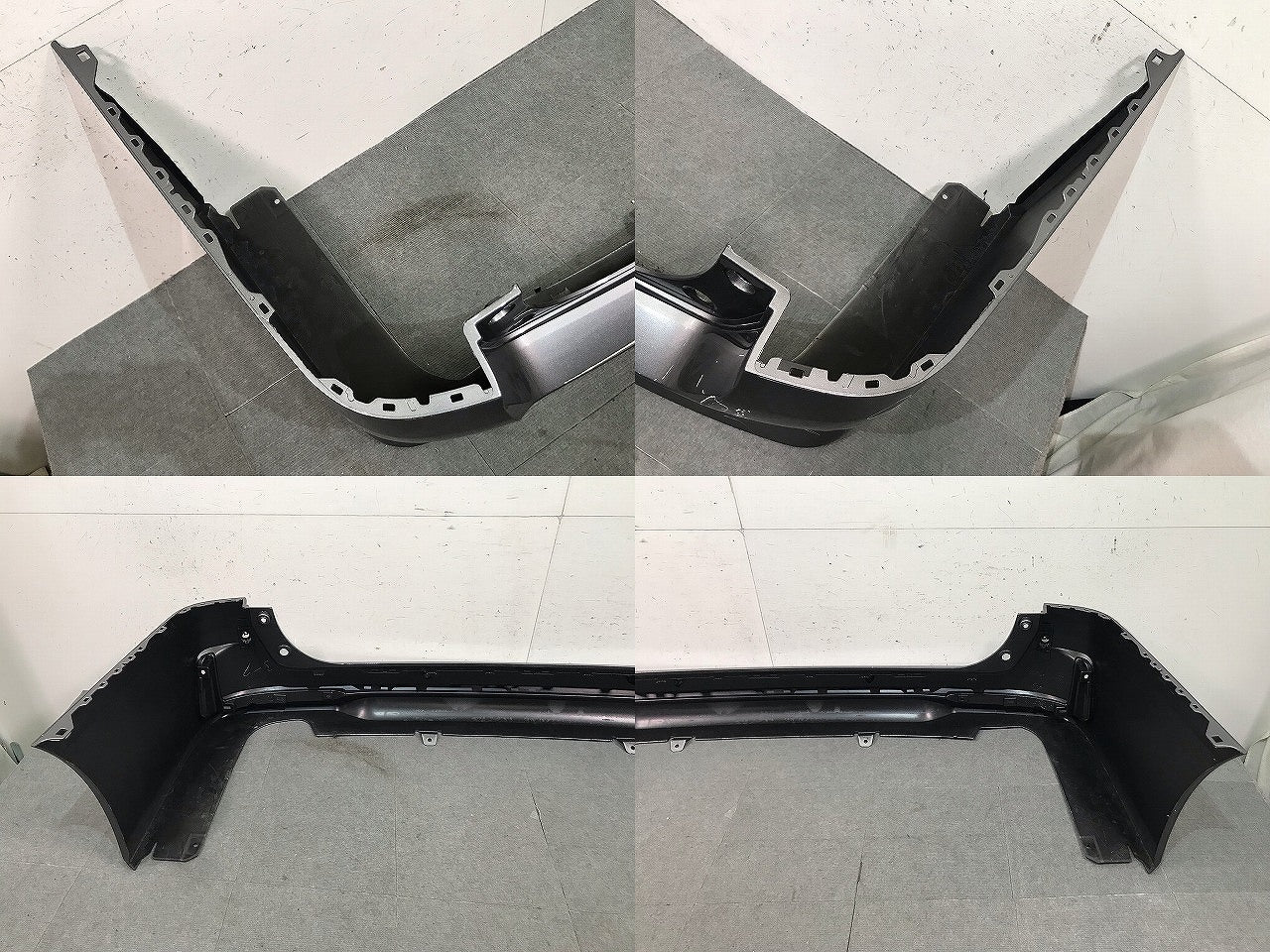 セレナ ハイウェイスター C27/GC27/GFC27/GNC27/GFNC27 純正 後期 リアバンパー 85022 5TT6H ダークメタルグレーM カラーNo.KAD(115002)