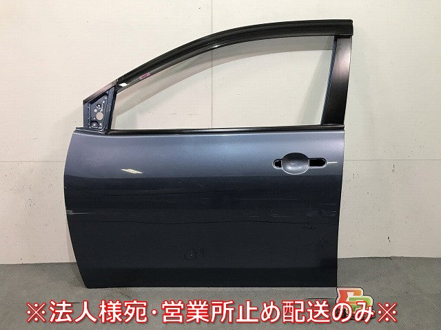 ウィングロード Y12/JY12/NY12 純正 左フロントドア バイザー付 スチールブルーメタリック カラーNo.RAJ 日産 (115144)
