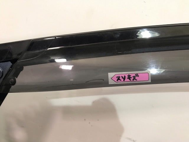 ウィングロード Y12/JY12/NY12 純正 左フロントドア バイザー付 スチールブルーメタリック カラーNo.RAJ 日産 (115144)