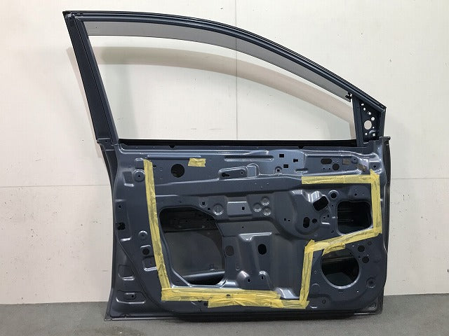 ウィングロード Y12/JY12/NY12 純正 左フロントドア バイザー付 スチールブルーメタリック カラーNo.RAJ 日産 (115144)