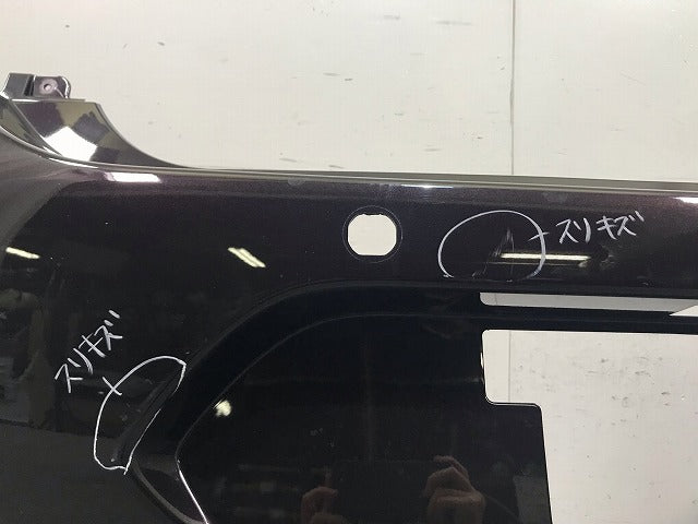 マーチ K13/NK13 純正 後期 リアバンパー 85022 3HM0H ナイトベールパープル カラーNo.GAB 日産 (115201)