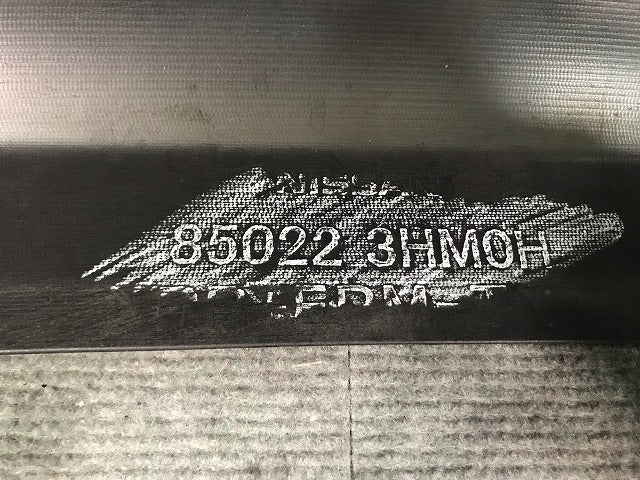 マーチ K13/NK13 純正 後期 リアバンパー 85022 3HM0H ナイトベールパープル カラーNo.GAB 日産 (115201)