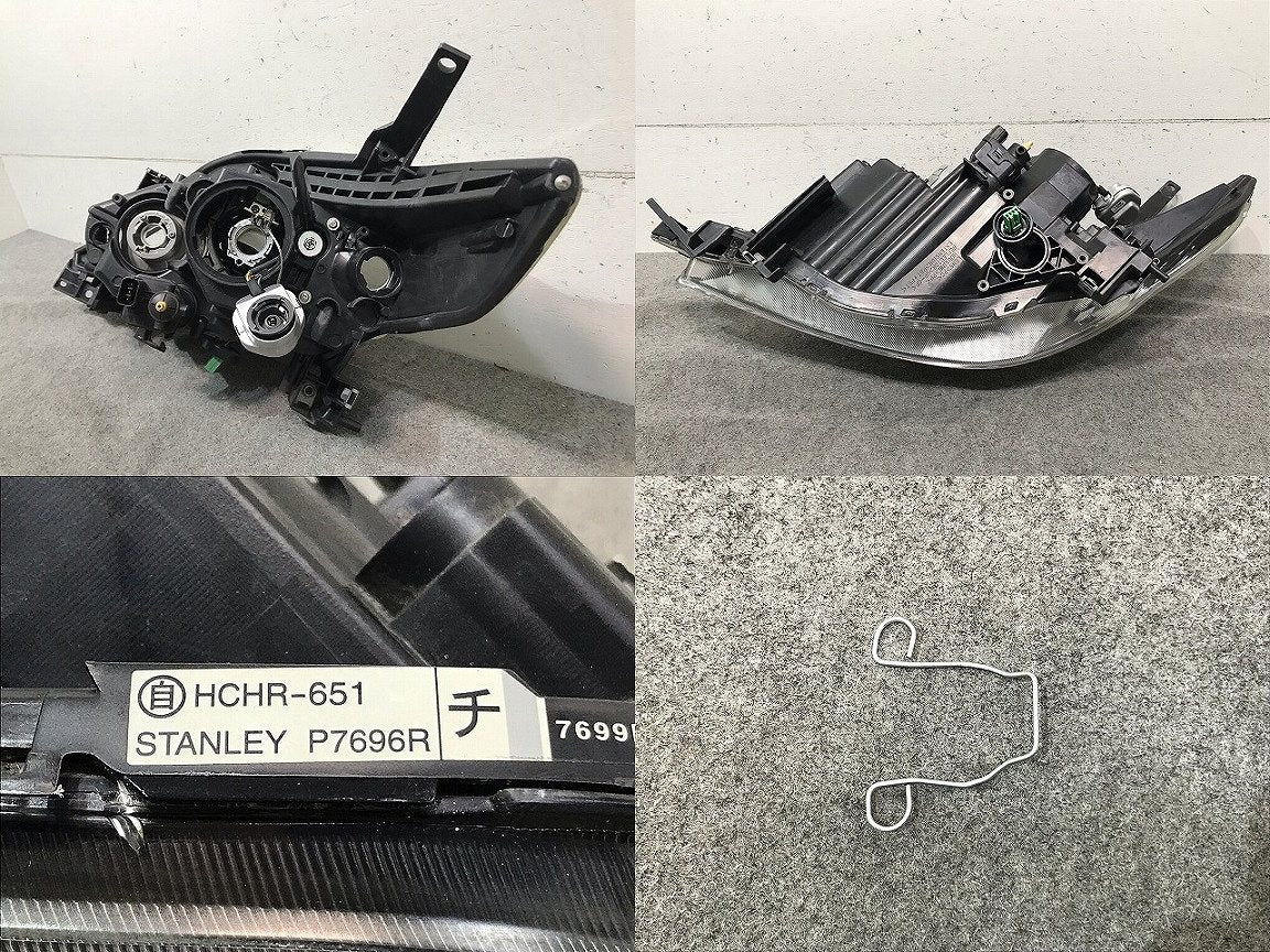 プレマシー CREW/CR3W 純正 後期 右ヘッドライト/ランプ キセノン HID レベライザー STANLEY P7696 マツダ (115287)