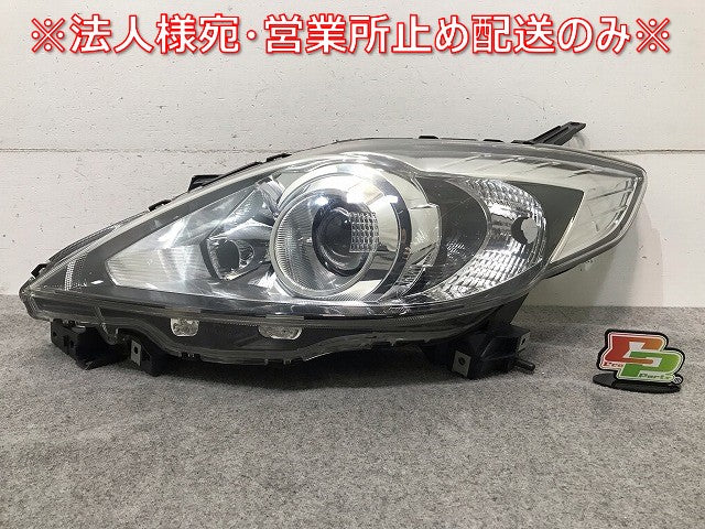 プレマシー CREW/CR3W 純正 後期 左ヘッドライト/ランプ キセノン HID レベライザー AFS無 STANLEY P7696 マツダ (115288)