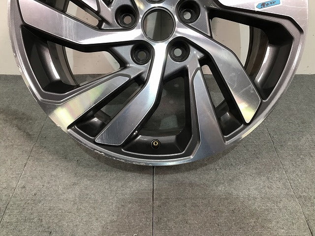 レヴォーグ VM4/VMG 純正 後期 ホイール 1本のみ 18ｘ7.5J/ET55/5穴 5H/PCD114.3/ハブ径56mm スバル (115363)