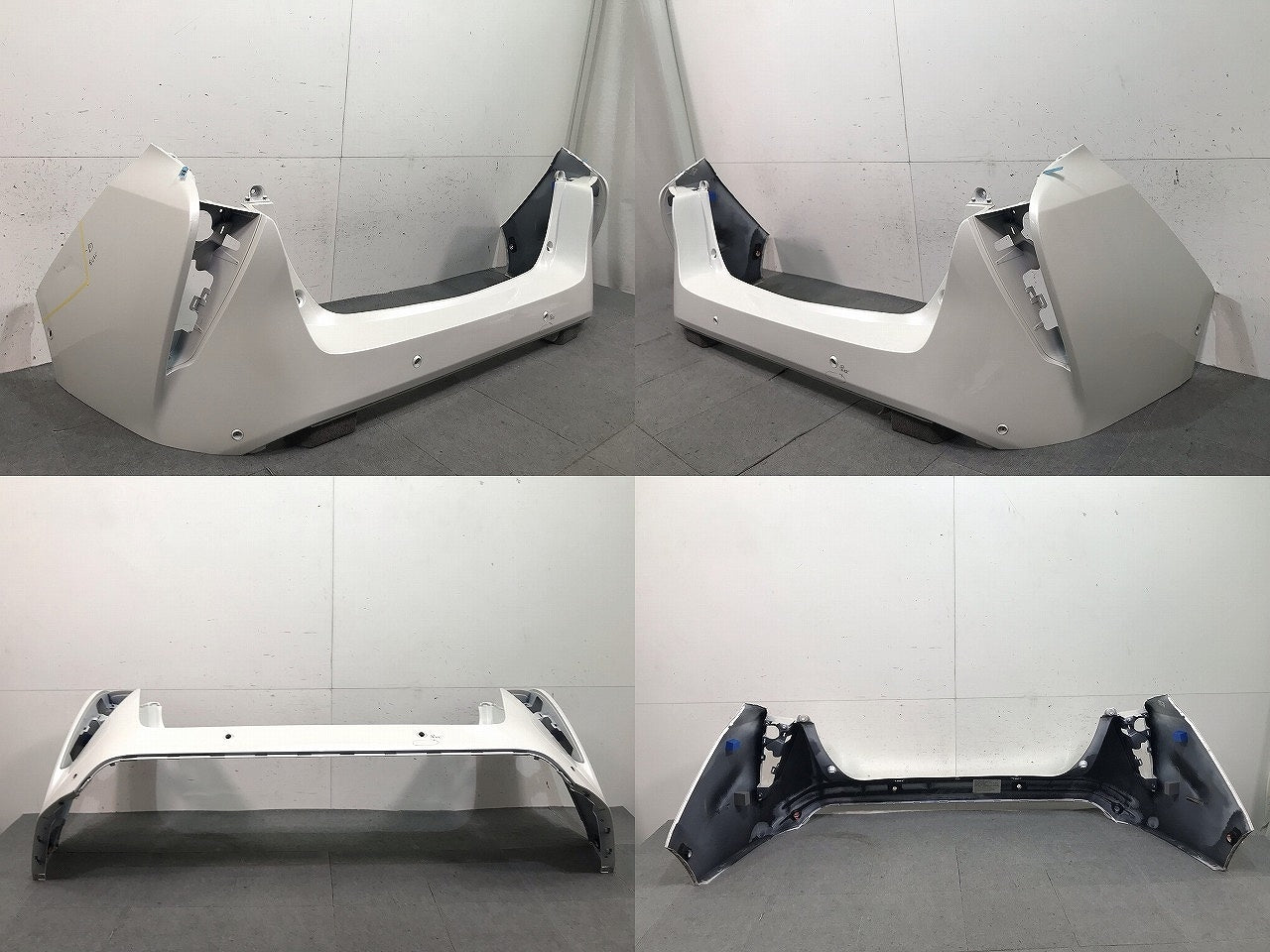 プリウス ZVW50/ZVW51/ZVW55 純正 前期 リアバンパー 52159-47110/30 ホワイトパールクリスタルシャイン カラーNo.070 トヨタ (115436)