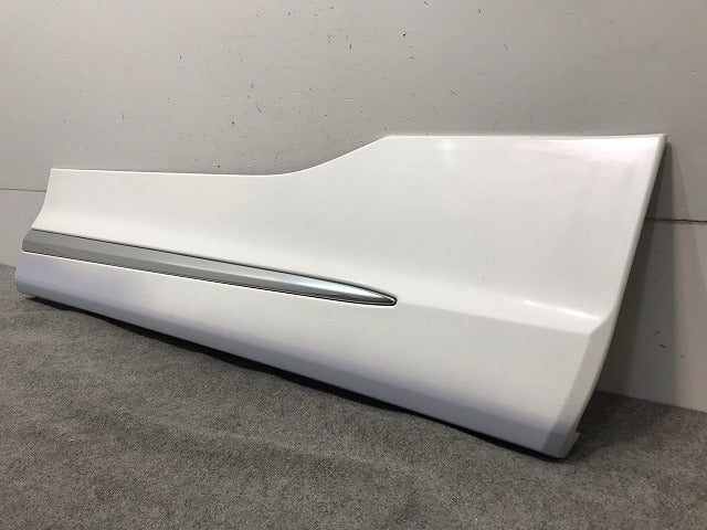 アルファード/ヴェルファイア 30系/AGH30W/AGH35W 純正 右 フロント サイドパネル モデリスタ 76913-580AR2-A0 ホワイトパール(115558)