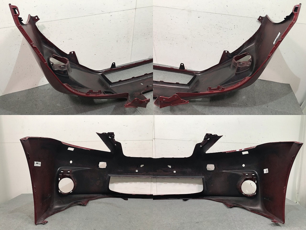 CT/CT200h ZWA10 純正 前期 フロントバンパー 52119-76010 レッドマイカクリスタルシャイン カラーNo.3R1 レクサス (115569)