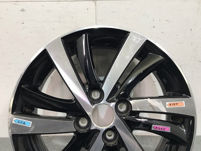 キャスト/スポーツ 2015-2016 LA250/LA260 純正 ホイール 1本 16ｘ4.5J/ET45/4穴 4H/PCD100/ハブ径54mm/42611-B2870 ダイハツ(115604