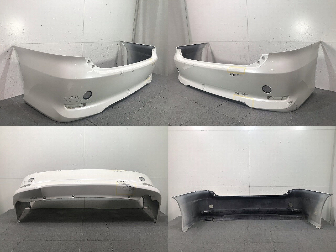 エスティマ/アエラス ACR50W/ACR55W/GSR50W/GSR55W/AHR20W 純正 リアバンパー 52159-28560 ホワイトパールクリスタルシャイン 070 (115622)