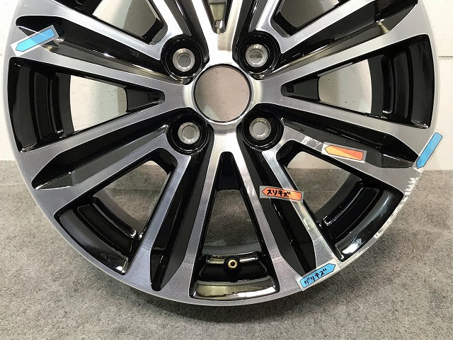タント カスタム LA600S/LA610S 純正 ホイール 1本のみ 15ｘ4.5J/ET45/4穴 4H/PCD100/ハブ径56mm ダイハツ (115638)