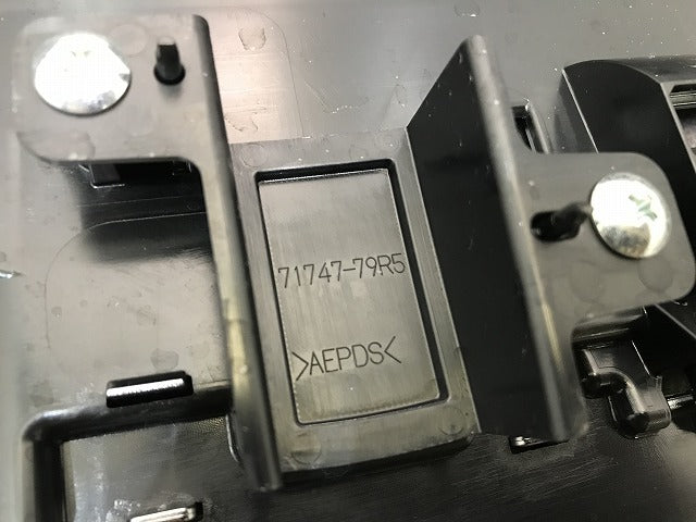 スペーシアカスタム MK53S 純正 フロントグリル/ラジエターグリル/ラジエーターグリル 71741-79R5 ブラック スズキ (115652)