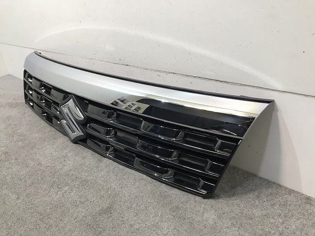 スペーシアカスタム MK53S 純正 フロントグリル/ラジエターグリル/ラジエーターグリル 72111-79R5 ブラック スズキ (115653)