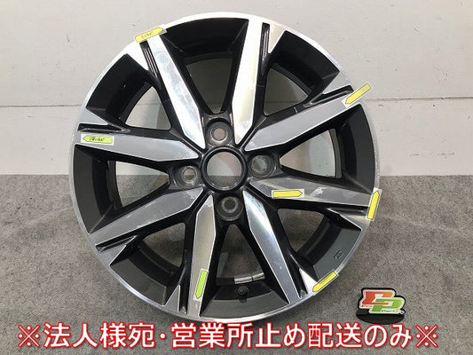 デイズハイウェイスター/eKカスタム B21W/B11W 純正 ホイール 1本のみ 15ｘ4.5J/ET46/4穴 4H/PCD100/ハブ径54mm/4250D760 日産 (115672)