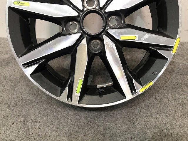 デイズハイウェイスター/eKカスタム B21W/B11W 純正 ホイール 1本のみ 15ｘ4.5J/ET46/4穴 4H/PCD100/ハブ径54mm/4250D760 日産 (115672)