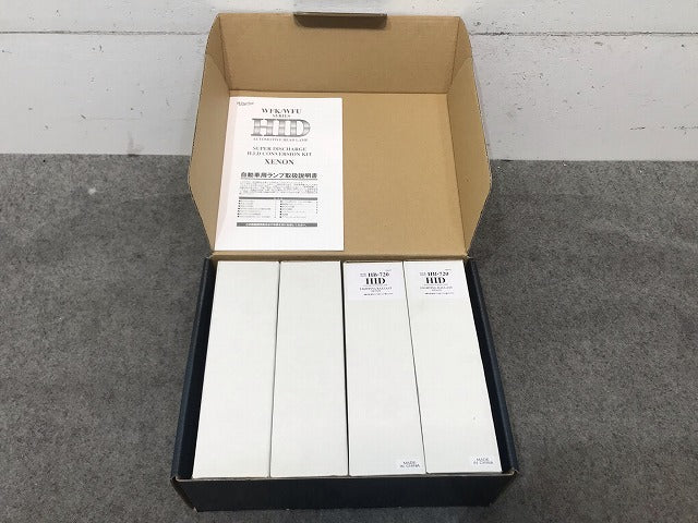 新品! 社外 ウィングファイブ/WING-FIVE/ヘッドライト/ランプ H11 6000K 12V専用 コンバーションキット WFK-6H11 (115738)