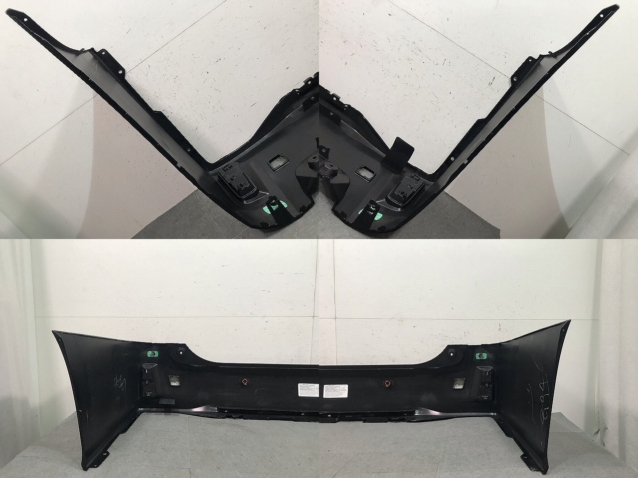 ヴェルファイア/Z/アルファード/S 30/AGH30W/AGH35W/GGH30W/GGH35W/AYH30W 純正 リア バンパー 52159-58190 ブラック 202 トヨタ(115804)