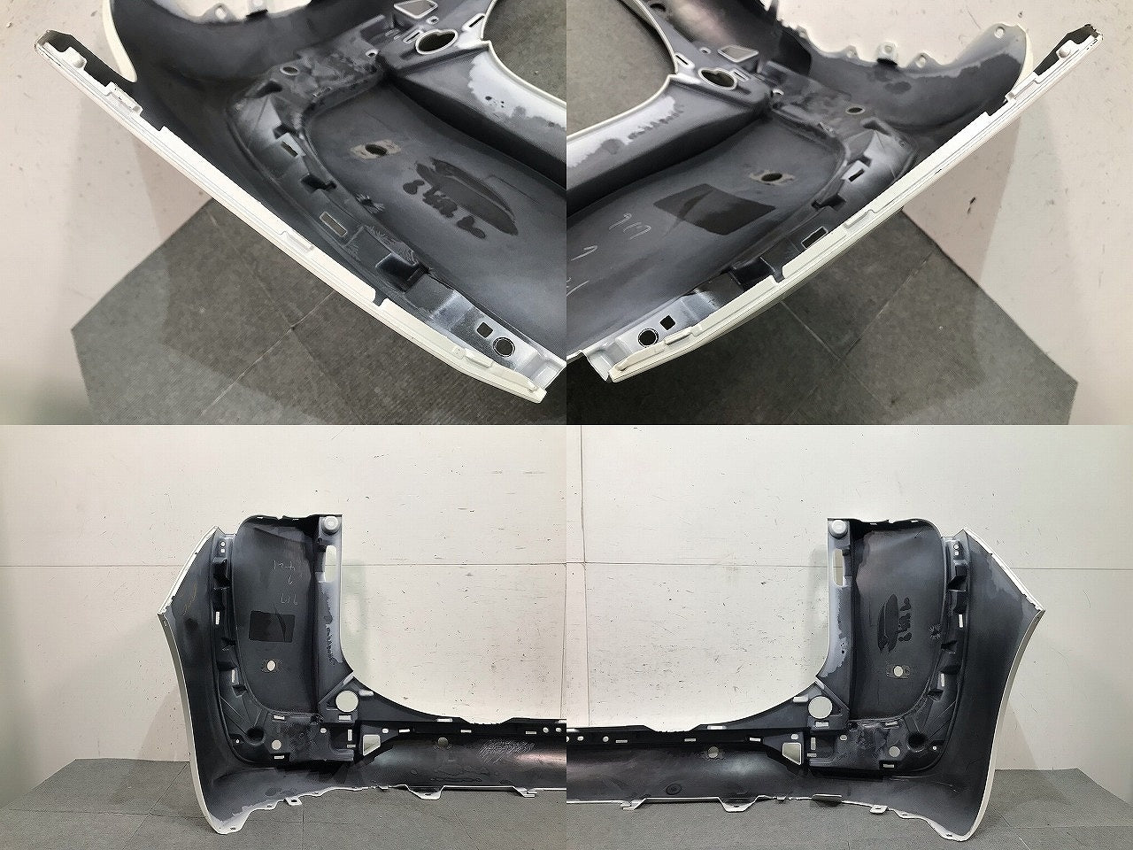 シエンタ 170系/NHP170G/NSP170G/NSP172G/NCP175G 純正 リアバンパー 52159-52770/A80 ホワイトパールクリスタルシャイン No.070(115980)