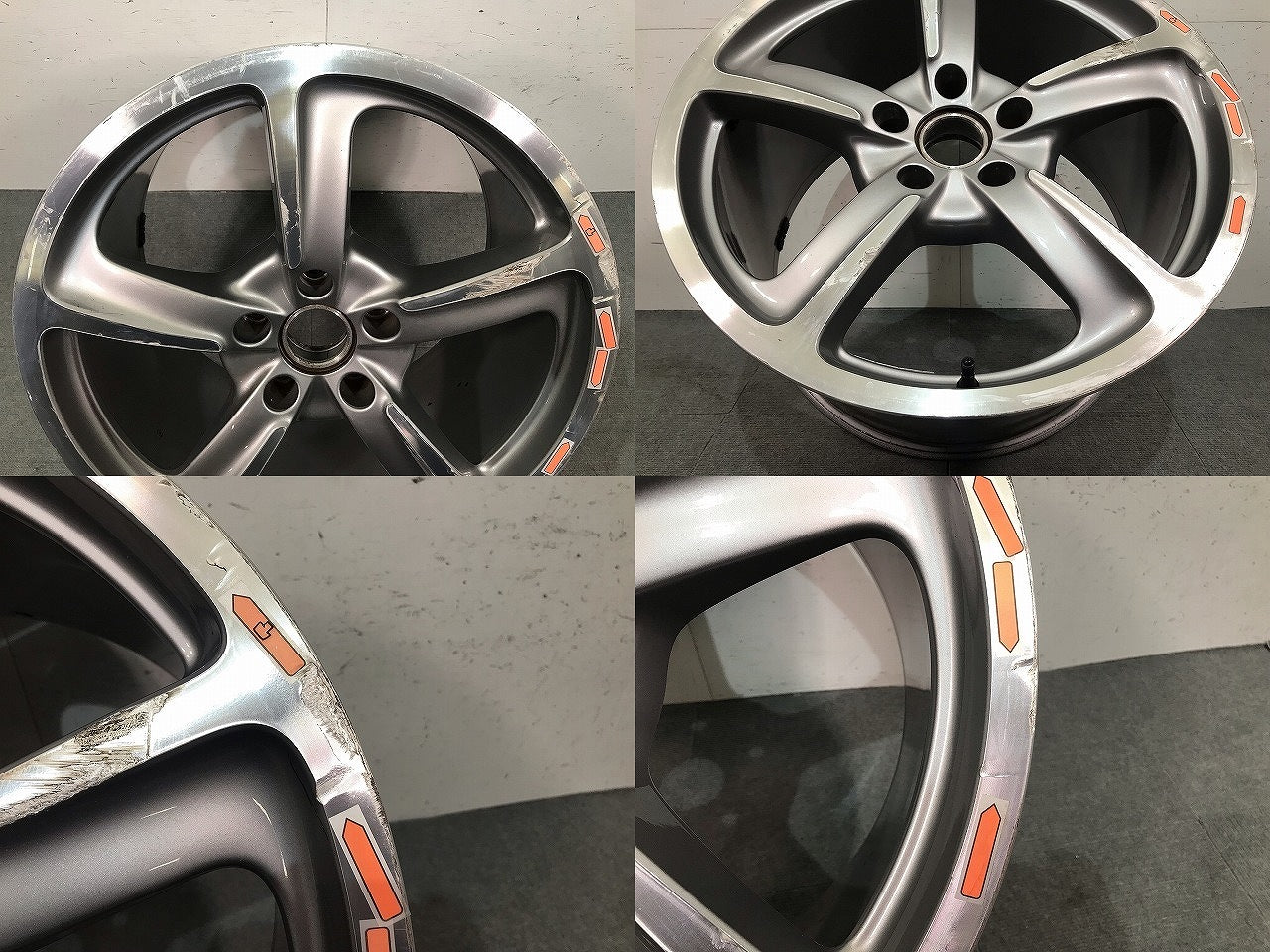 911 ポルシェ/PORSCHE/カレラ 純正 ホイール 1本 20ｘ11.5J/ET68/5穴 5H/PCD130/71mm/991.362.167.40 99136216740M7Z(116030