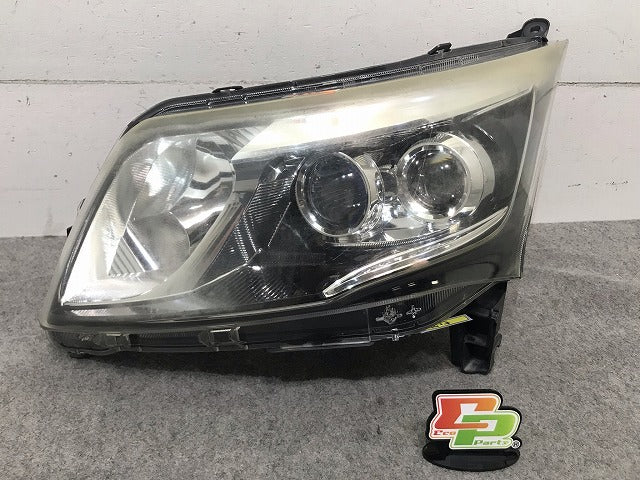ムーヴカスタム LA100S/LA110S 純正 後期 左ヘッドライト/ランプ LED レベライザー KOITO 100-51094 81185-B2010 ダイハツ (116036)