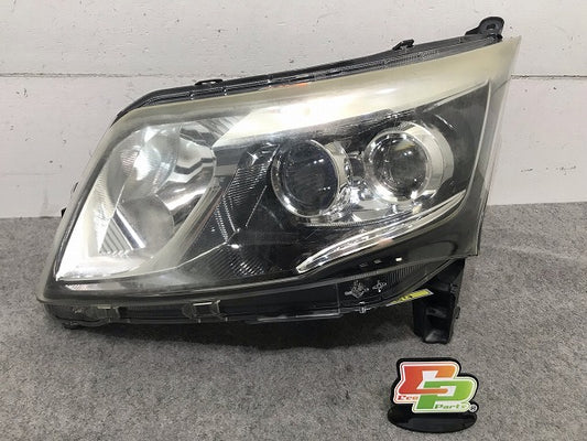 ムーヴカスタム LA100S/LA110S 純正 後期 左ヘッドライト/ランプ LED レベライザー KOITO 100-51094 81185-B2010 ダイハツ (116036)