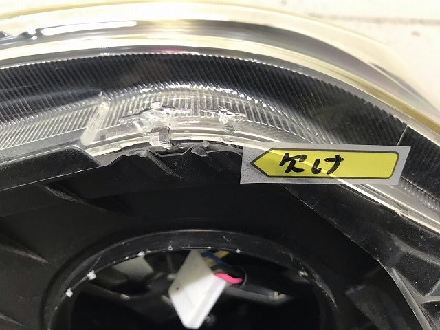 ムーヴカスタム LA100S/LA110S 純正 後期 左ヘッドライト/ランプ LED レベライザー KOITO 100-51094 81185-B2010 ダイハツ (116036)