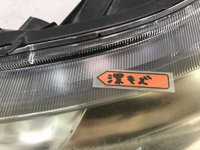 ムーヴカスタム LA100S/LA110S 純正 後期 左ヘッドライト/ランプ LED レベライザー KOITO 100-51094 81185-B2010 ダイハツ (116036)