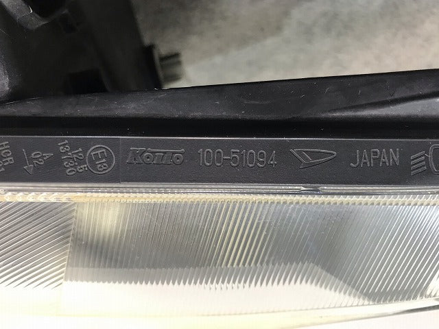 ムーヴカスタム LA100S/LA110S 純正 後期 左ヘッドライト/ランプ LED レベライザー KOITO 100-51094 81185-B2010 ダイハツ (116036)