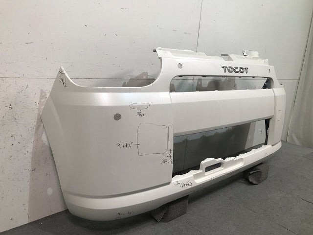 ミラ トコット/TOCOT/LA550S/LA560S 純正 フロントバンパー 52119-B2F50/60 パールホワイトⅢ カラーNo.W24 ダイハツ (116250)