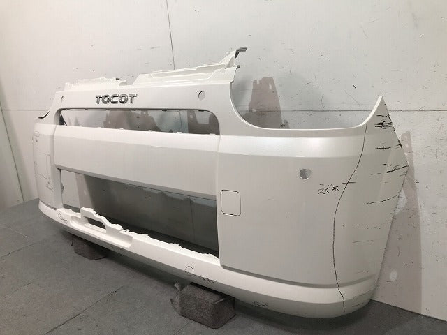 ミラ トコット/TOCOT/LA550S/LA560S 純正 フロントバンパー 52119-B2F50/60 パールホワイトⅢ カラーNo.W24 ダイハツ (116250)