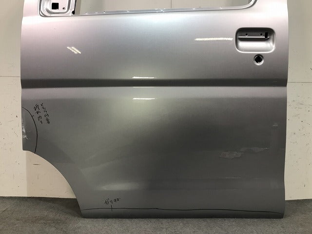 ハイゼット/ハイジェット/サンバーバン/ピクシスバン S321/S331 純正 左フロントドア バイザー付 ブライトシルバーメタリック S28(116263)