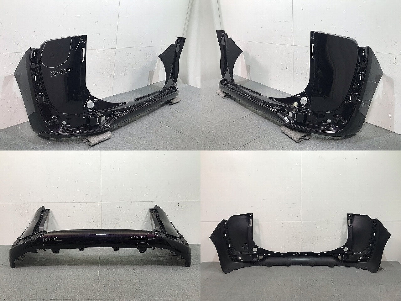 シエンタ/G クエロ 170系/NHP170G/NSP170G/NCP175G 純正 リアバンパー 52159-52770/A80 クールボルドーガラスフレーク No.3T9 (116266)