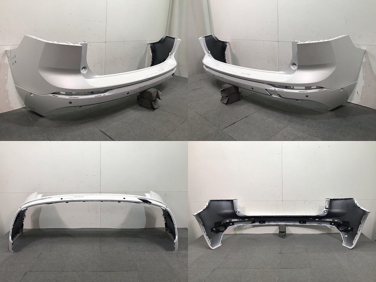XC60 UB系 VOLVO 純正 リアバンパー 31425198 クリスタルホワイトパール カラーNo.707 ボルボ (116267)