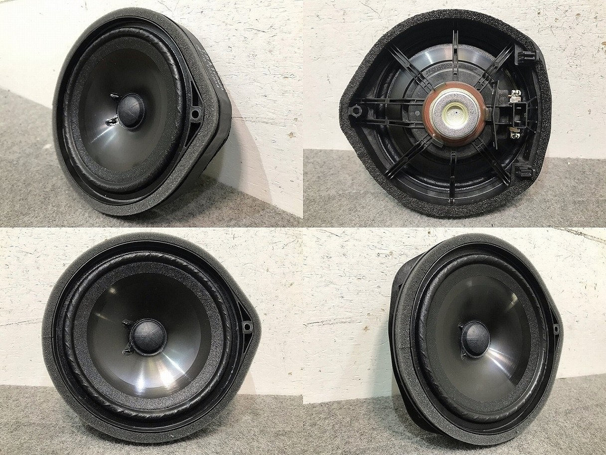 新車取り外し フィット/ヴェゼル/シビック GR1/2/3/4/5/6/7/8/RU1/2/3/4/FC1/FK7/FK8 純正 スピーカー 印字 TBA1 4点セット ホンダ(116331)