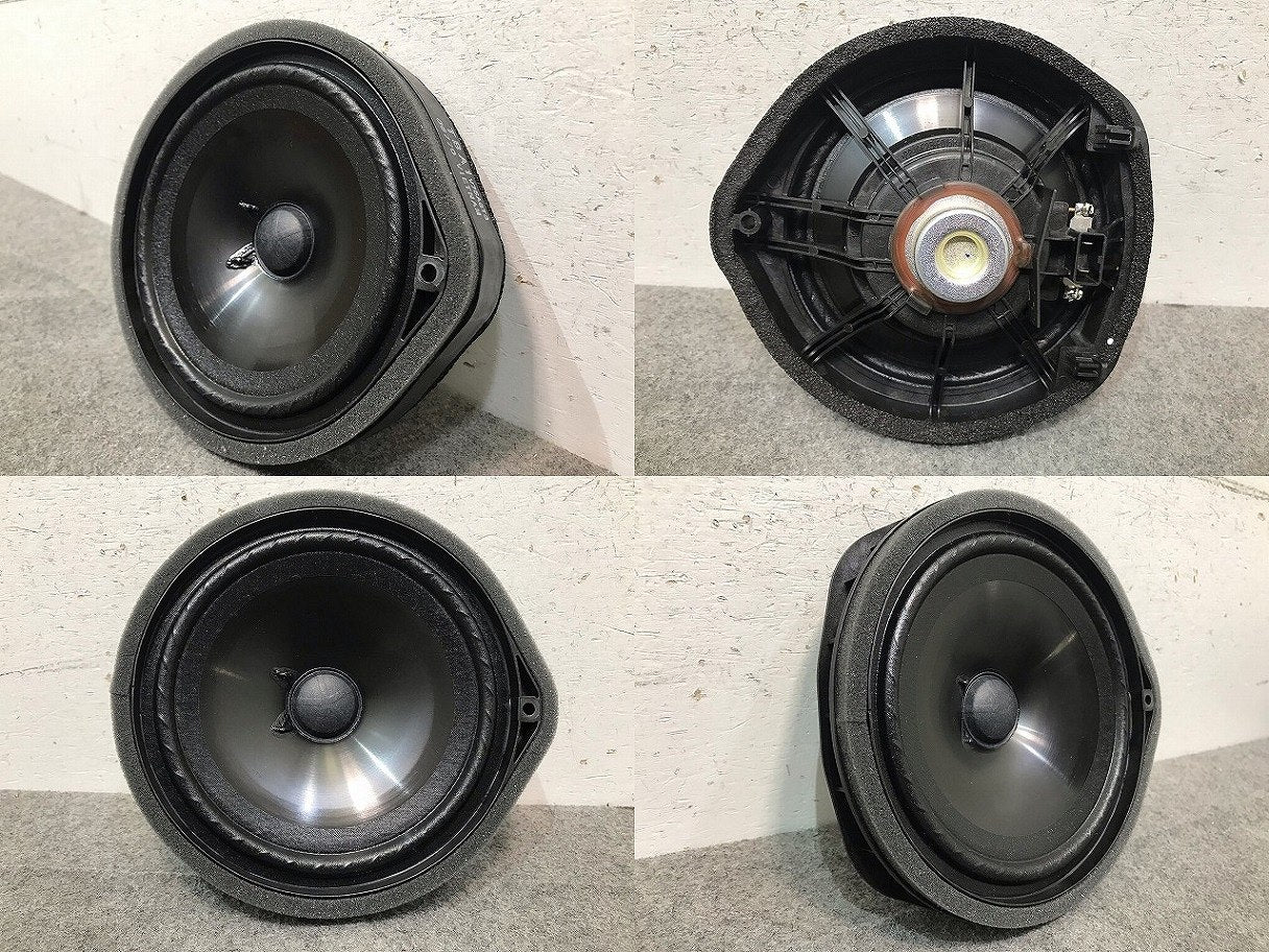 新車取り外し フィット/ヴェゼル/シビック GR1/2/3/4/5/6/7/8/RU1/2/3/4/FC1/FK7/FK8 純正 スピーカー 印字 TBA1 4点セット ホンダ(116331)