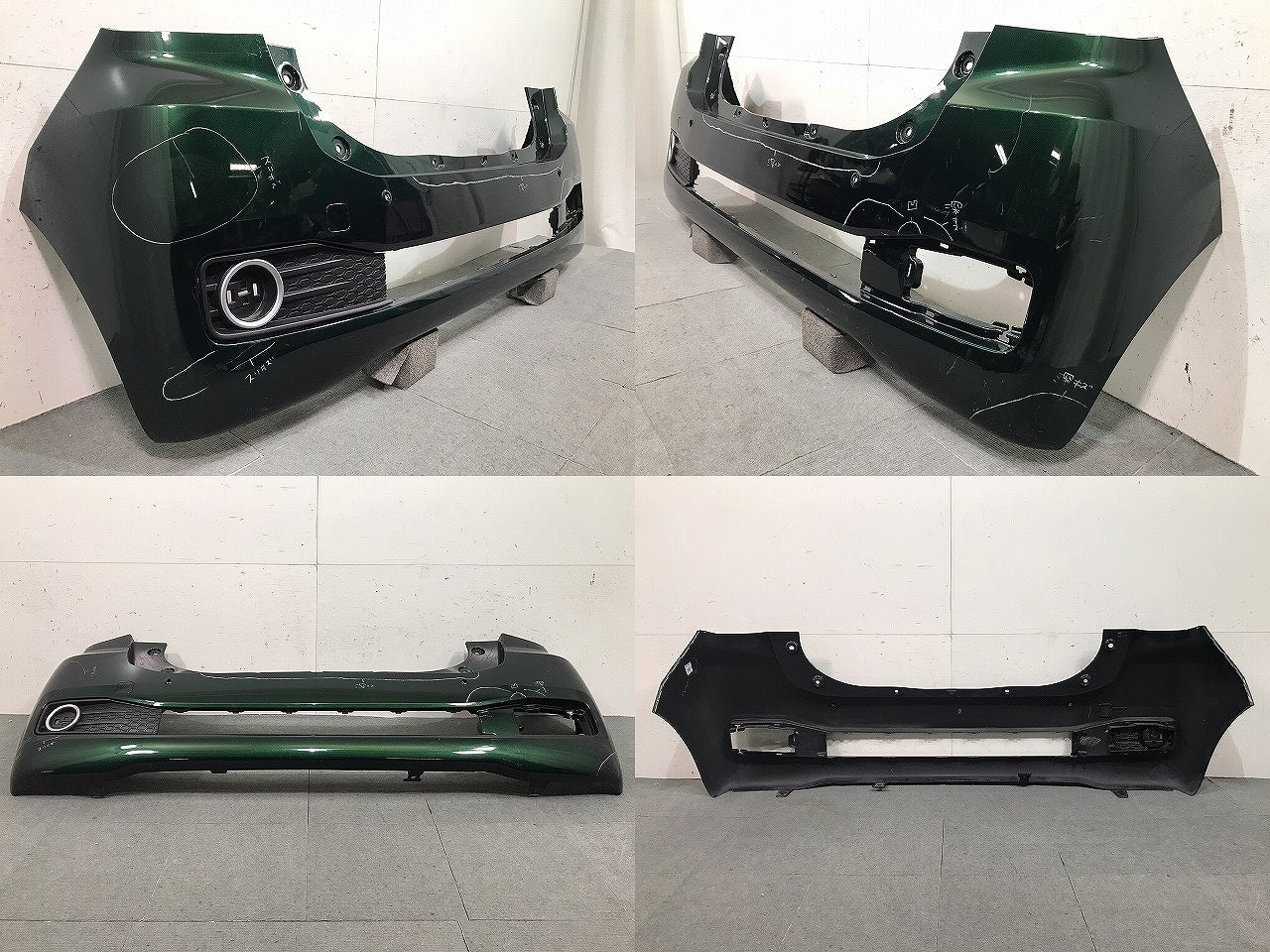 パッソモーダ/ブーンシルク/ブーンスタイル M700A/M710S/M700S/M710S 純正 リアバンパー 52159-B1240/50 ダークエメラルドマイカ (116480)