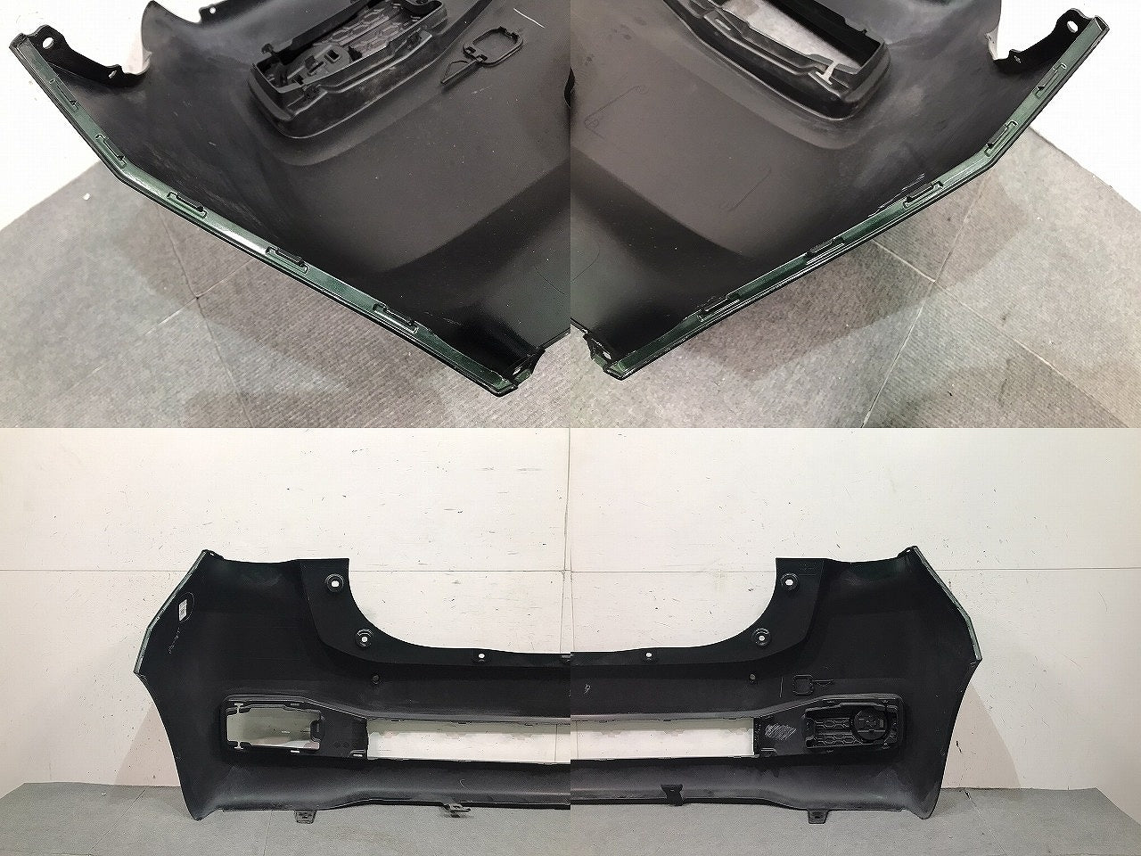 パッソモーダ/ブーンシルク/ブーンスタイル M700A/M710S/M700S/M710S 純正 リアバンパー 52159-B1240/50 ダークエメラルドマイカ (116480)