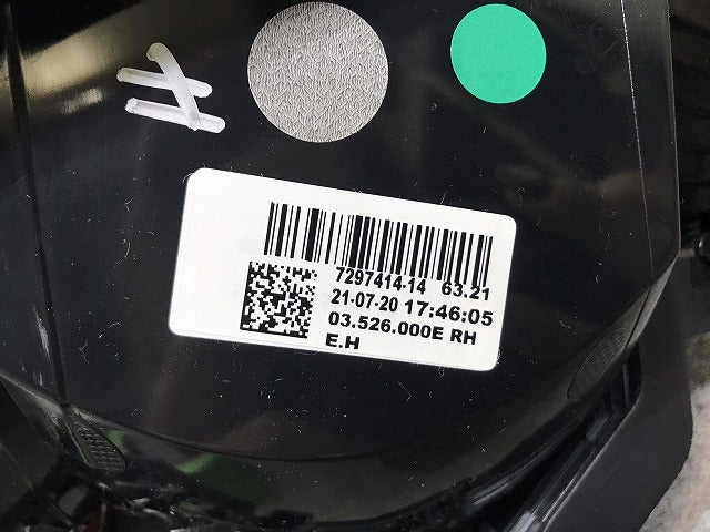 新品! MINI/ミニ/F55/F56/F57 純正 前期 右テールランプ/ライト/レンズ LED 7297414-14 63217297414 ミニ (116482)