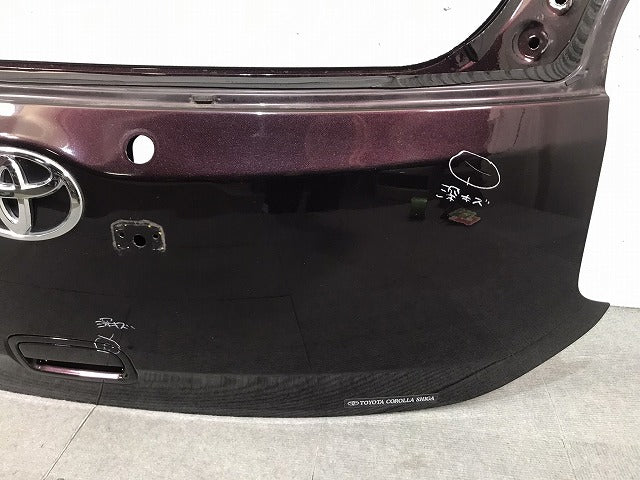 パッソ/ブーン M700A/M710S/M700S/M710S 純正 リアゲート/バックドア/リアハッチ カメラ穴付き プラムブラウンクリスタル No.R59(116577)