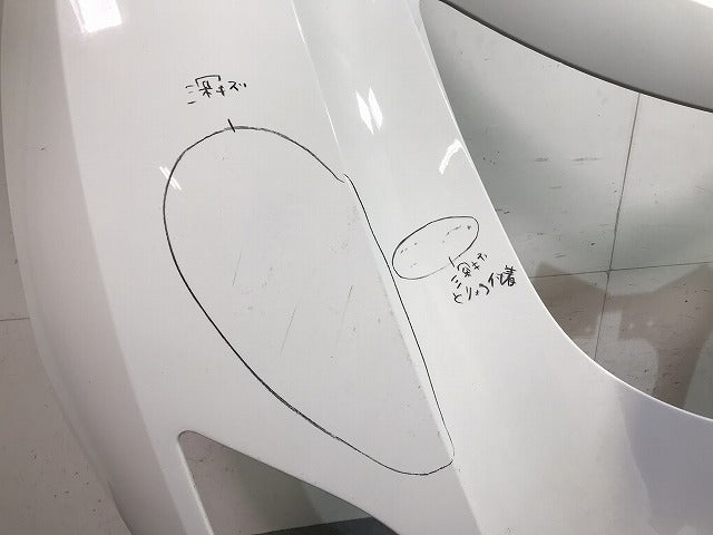 エヴォーラ EVORA/ABA-122 純正 フロントカウル/ボンネット/エンジンフード FRP製 ホワイト ソリッド ロータス LOTUS(116601)